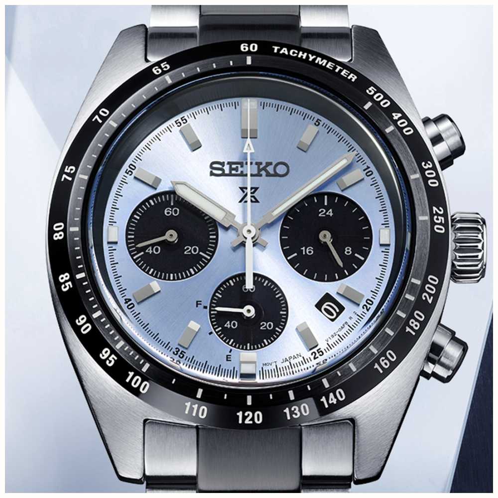 Seiko Edição Limitada Do Cronógrafo Solar Prospex Speedtimer Crystal Trophy Ssc909p1 First 0854