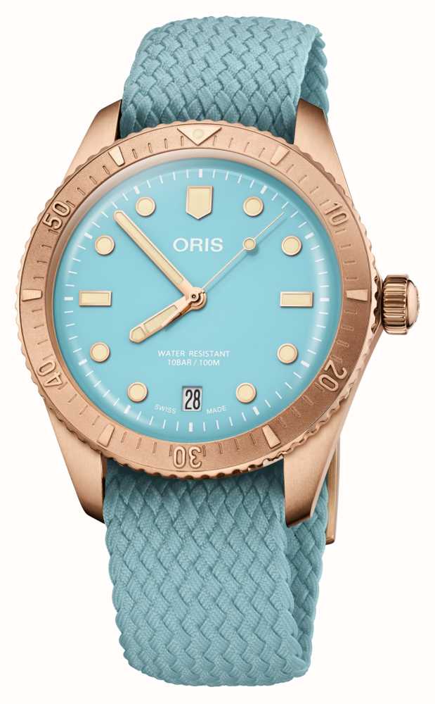 ORIS Divers Sessenta E Cinco Algod o Doce Bronze Mostrador 01 733