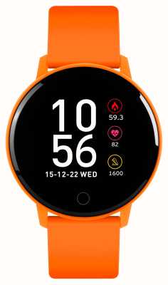 Reflex Active Smartwatch multifuncional Série 09 (42 mm) com mostrador digital / silicone laranja brilhante RA09-2116