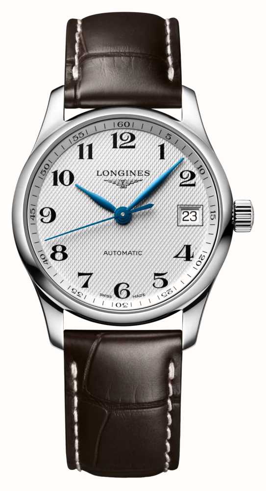 LONGINES Cole o Principal Mostrador Prateado Pulseira De