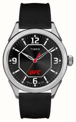 Timex x UFC Athena mostrador preto / silicone preto TW2V56100