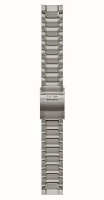 Garmin Pulseira de relógio Quickfit® 22 marq apenas - pulseira de titânio com elos varridos endurecidos 010-13225-12