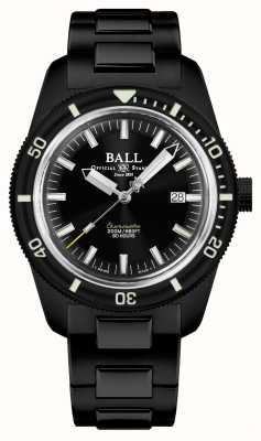 Ball Watch Company Engineer ii skindiver Heritage cronômetro edição limitada (42 mm) mostrador preto / pvd preto DD3208B-S2C-BK