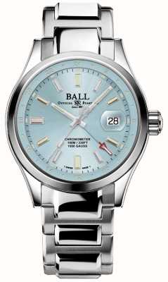 Ball Watch Company Engineer iii endurance 1917 gmt (41 mm) mostrador azul gelo / pulseira de aço inoxidável (arco-íris) GM9100C-S2C-IBER