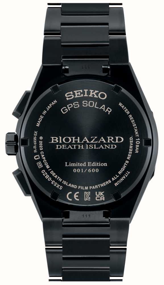 Seiko Astron Resident Evil Death Island 'chris' Edição Limitada SSH129J1 -  First Class Watches™ BRA