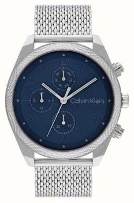 Calvin Klein Relógio Masculino Impact (44 Mm) Preto / Pulseira De Aço  25200359 - First Class Watches™ BRA