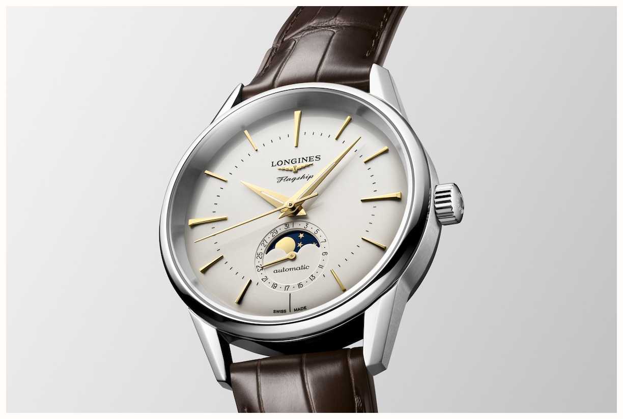 LONGINES Flagship Heritage Classic Moonphase 38 5 Mm Mostrador