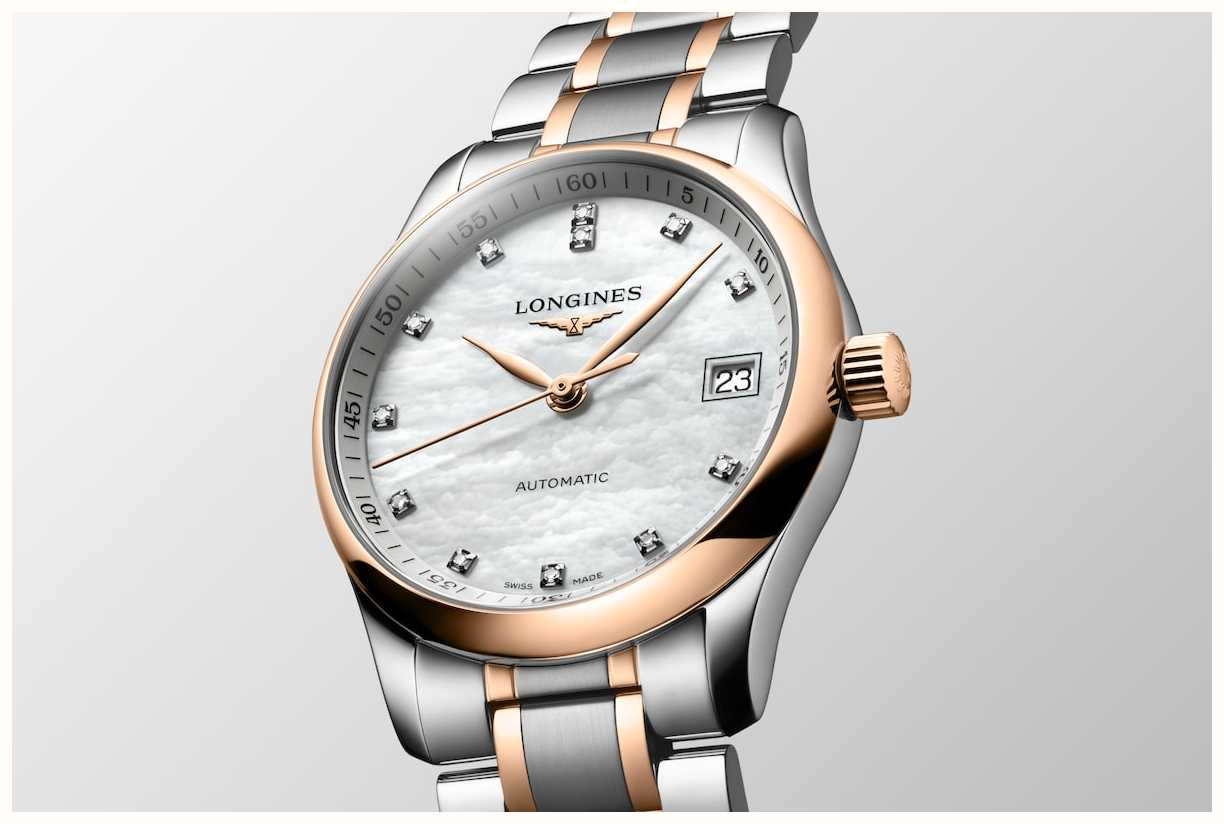 LONGINES Mostrador Autom tico Feminino Master 34 Mm Em