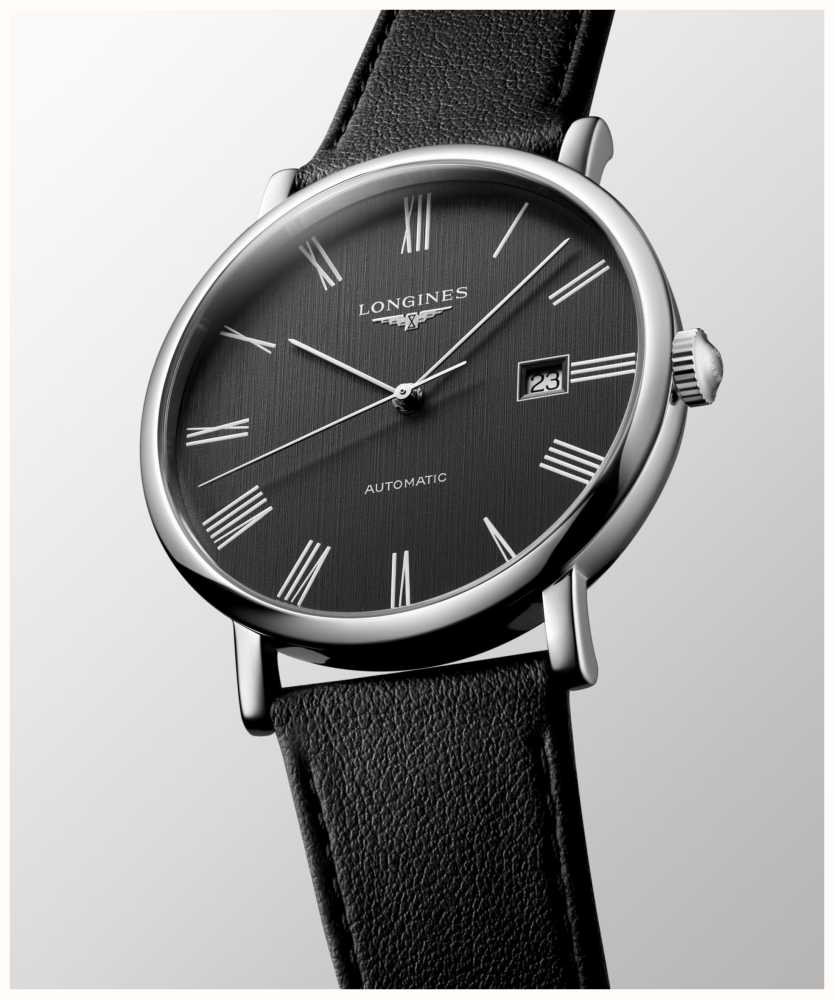 LONGINES Mostrador Antracite Autom tico De Cole o Elegante 41 Mm