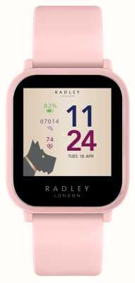 Radley Pulseira de silicone rosa com rastreador de atividade inteligente Série 10 (36 mm) RYS10-2155