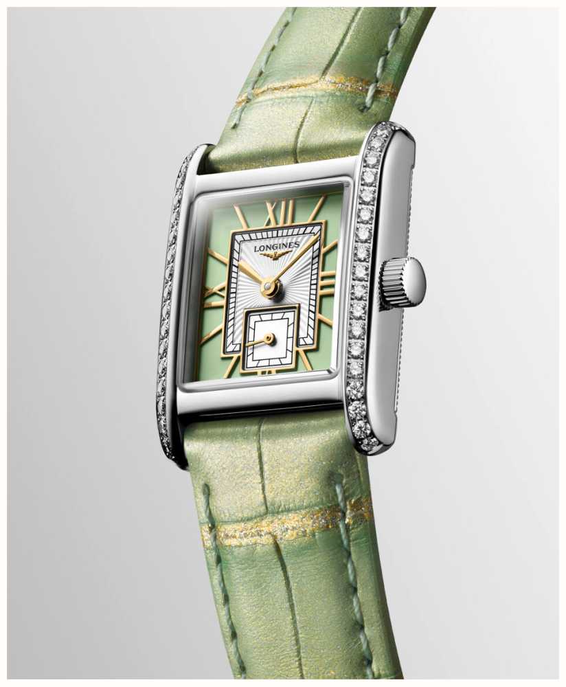 LONGINES Mini Dolce Vita 21 5 Mm Mostrador Verde Menta