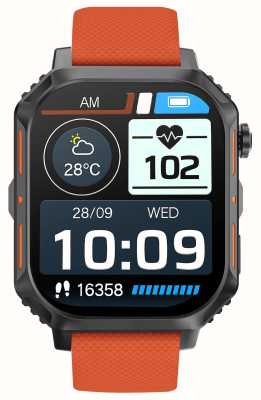 STORM Pulseira de silicone laranja para smartwatch S-max (43 mm) 47533/ORG