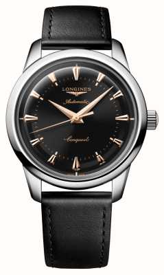 LONGINES Conquest Heritage Mostrador Autom tico Laqueado Preto 38