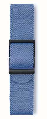 Elliot Brown Pulseira masculina de comprimento padrão azul jeans de 22 mm apenas STR-N14