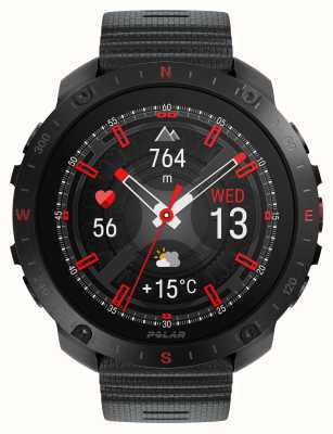 Polar Grit x2 pro premium gps relógio esportivo inteligente preto (s-l) 900110283