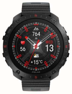 Polar Grit x2 pro premium gps relógio esportivo inteligente preto (s-l) 900110283