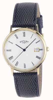 Rotary Relógio masculino com pulseira de ouro 9k GS11476/01