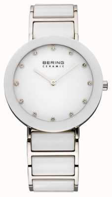 Bering Relógio de cerâmica e pulseira de metal 11435-754