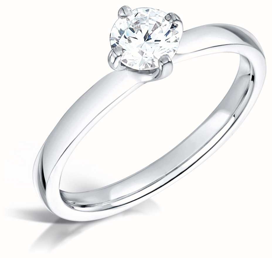 Certified Diamond Engagement Rings FCD28381