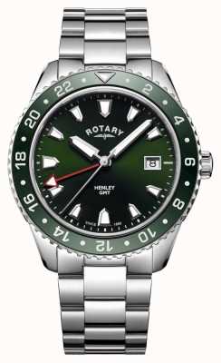 Rotary Relógio masculino de quartzo verde henley verde GB05108/24