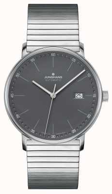 Junghans Forma um relógio automático com pulseira de aço inoxidável 027/4833.44