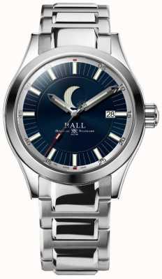Ball Watch Company Engenheiro ii lua fase data exibir pulseira de aço inoxidável NM2282C-SJ-BE