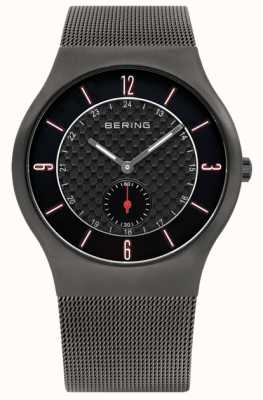 Bering Relógio masculino xl analógico de quartzo de aço inoxidável da Time 11940-377