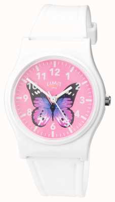Limit | relógio de jardim secreto das mulheres | mostrador de borboleta rosa | 60030.37