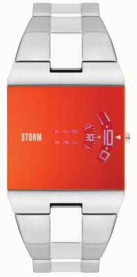 STORM | novo relógio remi quadrado lazer vermelho | 47430/R