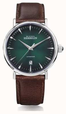 Herbelin | masculino | inspiração | automático | mostrador verde | 1647/AP16BR