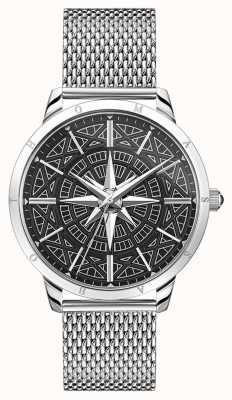 Thomas Sabo | bússola do espírito rebelde dos homens | pulseira em malha inoxidável | WA0349-201-203-42