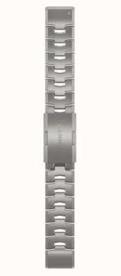 Garmin Apenas pulseira de relógio Quickfit 22, pulseira de titânio ventilada 010-12863-08