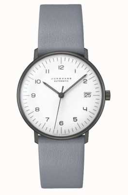 Junghans Max bill vidro de safira automático | 38mm preto e branco 27/4007.02