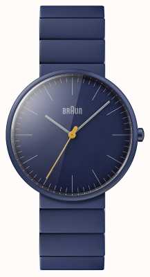 Braun Masculino | clássico | pulseira de cerâmica azul | mostrador azul BN0171NVNVG