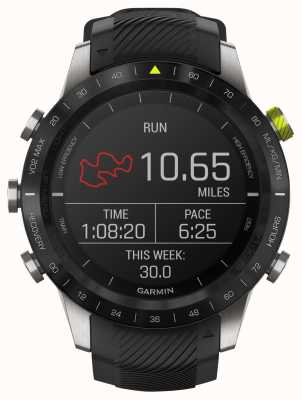 Garmin MARQ Atleta smartwatch GPS | pulseira de borracha preta 010-02006-16