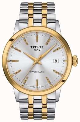 Tissot Sonho Cl ssico Mostrador Prateado Pulseira De A o