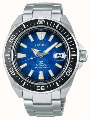 Seiko Homens salvam o oceano | raia manta | pulseira de aço inoxidável SRPE33K1