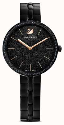 Swarovski Cosmopolitan | bracelete pvd folheado a preto | mostrador preto brilhante 5547646