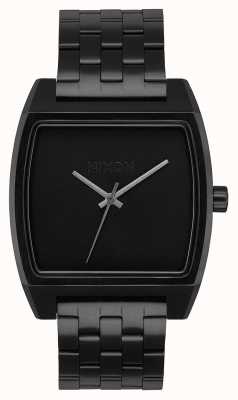 Nixon Rastreador de tempo | tudo preto | pulseira de aço ip preto | mostrador preto A1245-001-00