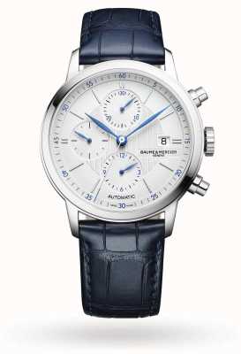 Baume Mercier Classima Dos Homens Autom tico Couro Marrom