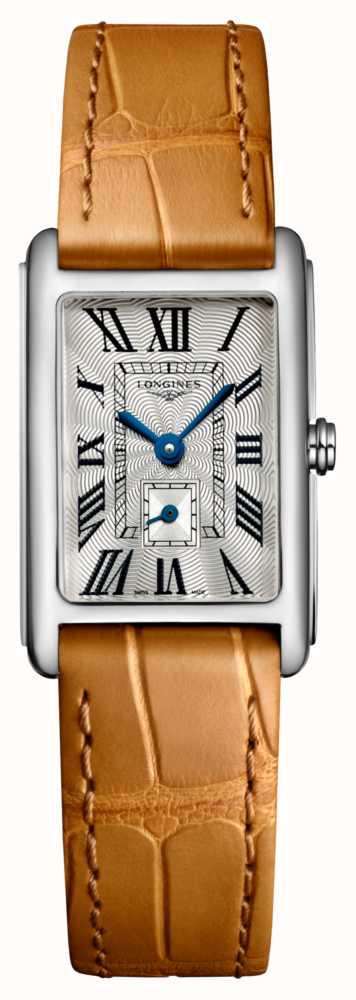 LONGINES Pulseira De Couro Marrom De Mulher Dolcevita L52554714