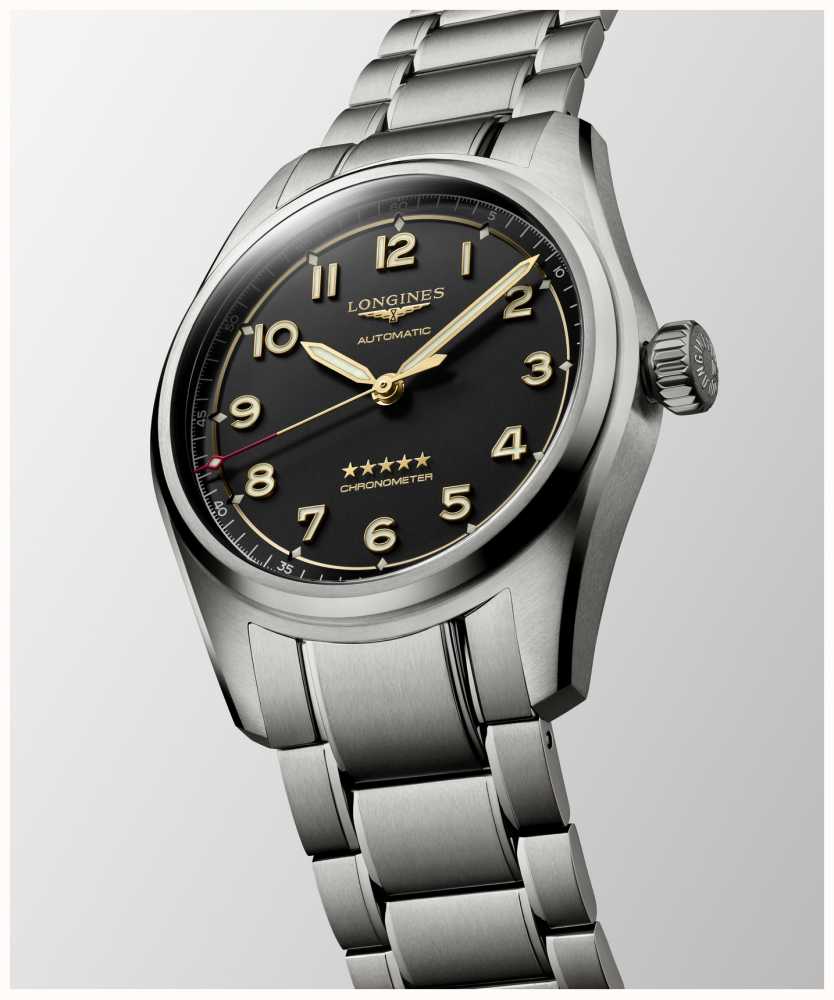 LONGINES Pulseira Spirit Titanium Mostrador Antracite De 40 Mm