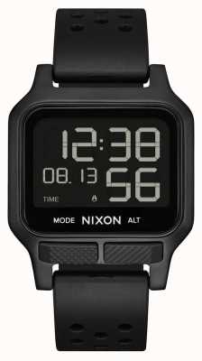 Nixon Calor | relógio com pulseira de borracha totalmente preta A1320-001