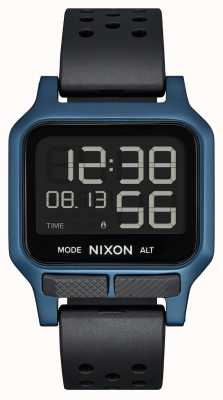 Nixon Relógio digital folheado a azul térmico A1320-300