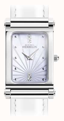 Michel Herbelin Antarès | relógio de aço inoxidável apenas | números romanos H.17048/59