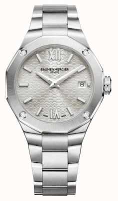 Baume & Mercier Relógio Riviera com moldura de diamantes ex-display M0A10614 EX-DISPLAY