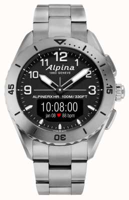 Alpina | alpinerx vivo | smartwatch de titânio | AL-284LBBW5TAQ1B