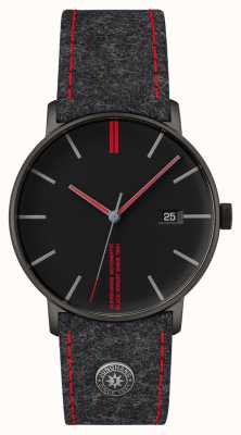 Junghans Forme uma edição de relógio com mostrador preto 160 27/4131.00