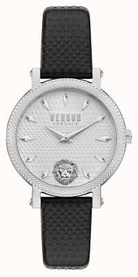 Versus Versace Relógio com pulseira de couro preto Versus Weho VSPZX0121