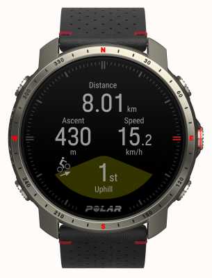 Polar Grit x pro titan premium gps relógio de treino multiesportivo ao ar livre (ml) 90085777